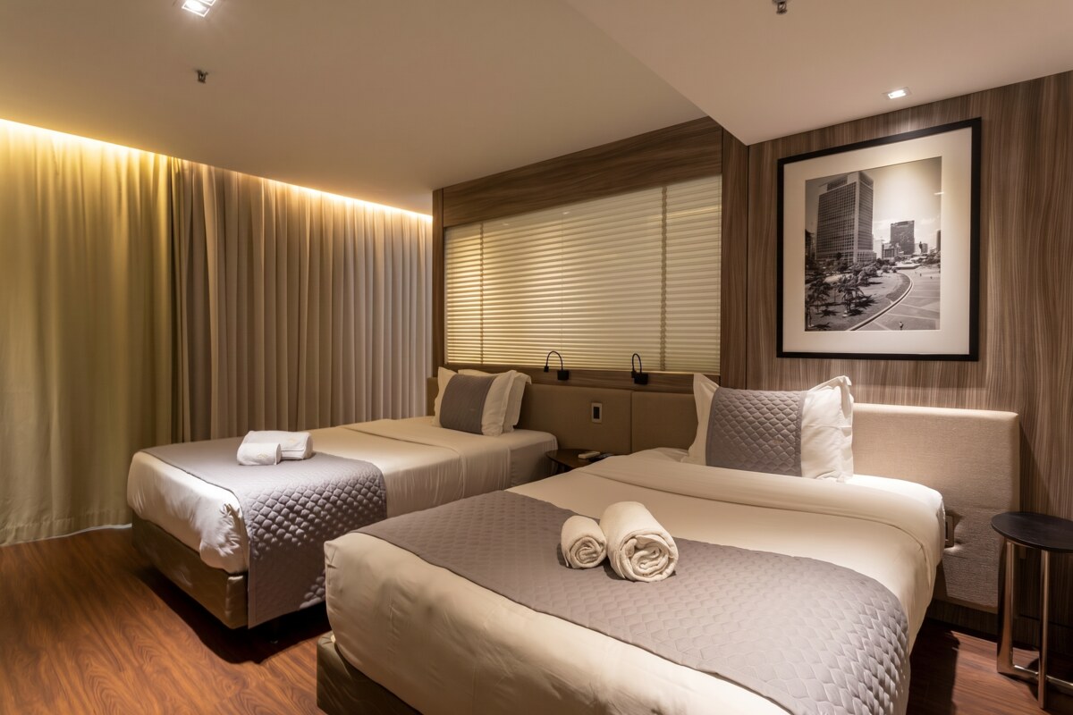 Apartamento Cama King e Cama de Solteiro 6
